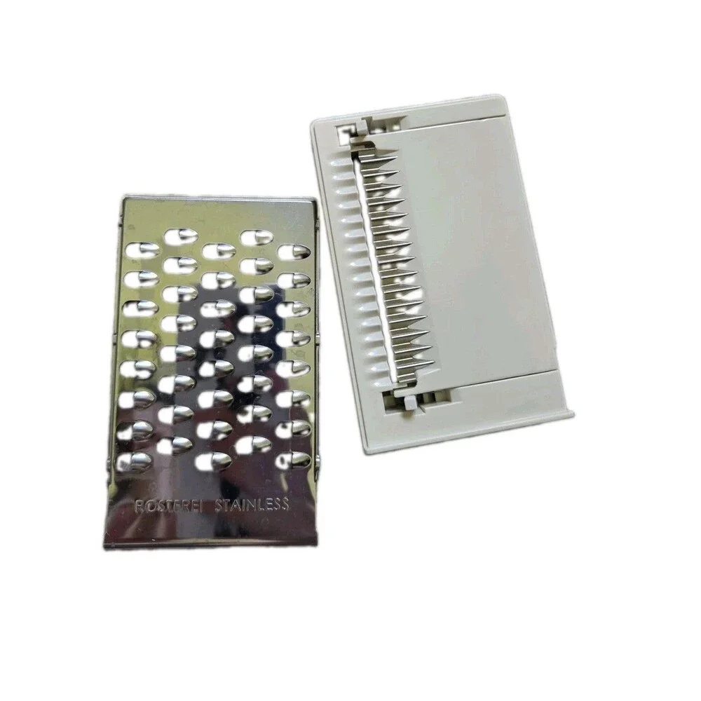 Pampered Chef Ultimate Mandoline Slicer Grater Set w Storage Case 4 Blades EUC